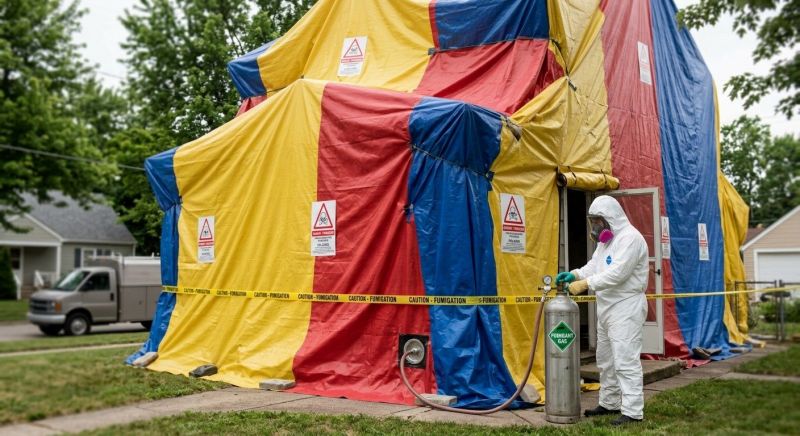 Tent Fumigation in Naperville, IL